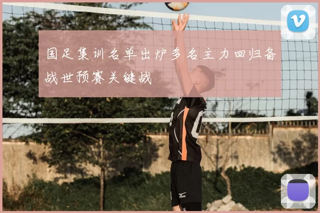 国足集训名单出炉多名主力回归备战世预赛关键战